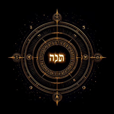 Hebrew and Kabbalistic glyph