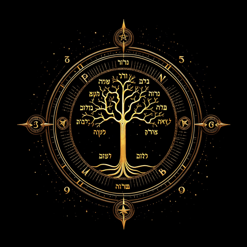 Tree of Life / Kabbalah glyph